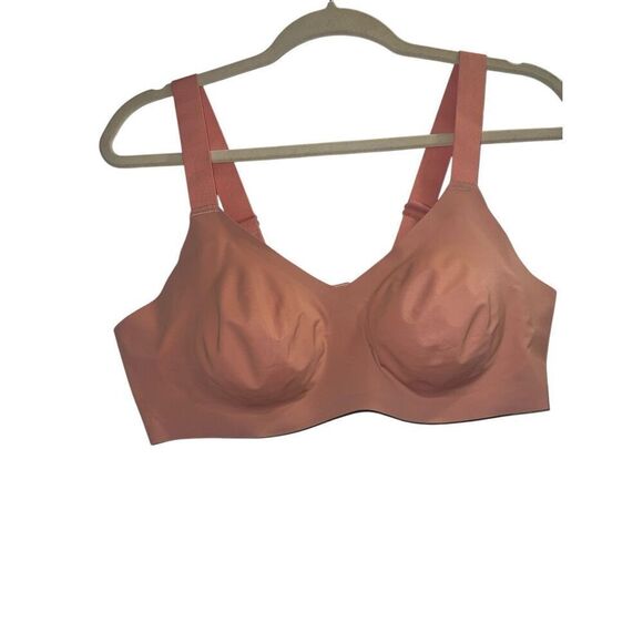 ✨Knix Padded V Neck Wireless Pink Ginger Sz 5 Bra✨ - Picture 6 of 10